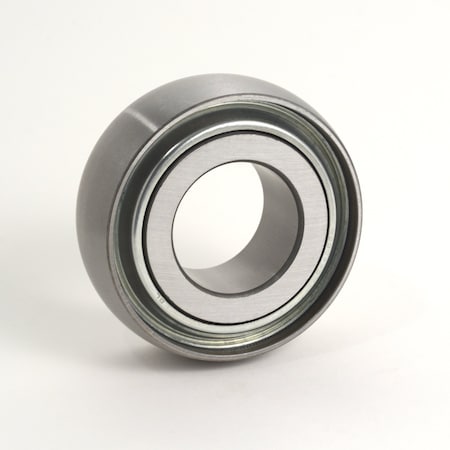 Tritan Agricultural Ball Bearing, Round Bore, Spherical OD, Relubricable, 2.188-in. Bore, 100mm OD GW211PPB2
